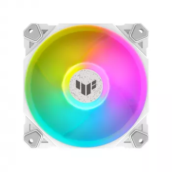 ASUS TUF GAMING TF120 ARGB Valge EDITION Arvutikorpus Õhkjahuti 12 cm 1 tk