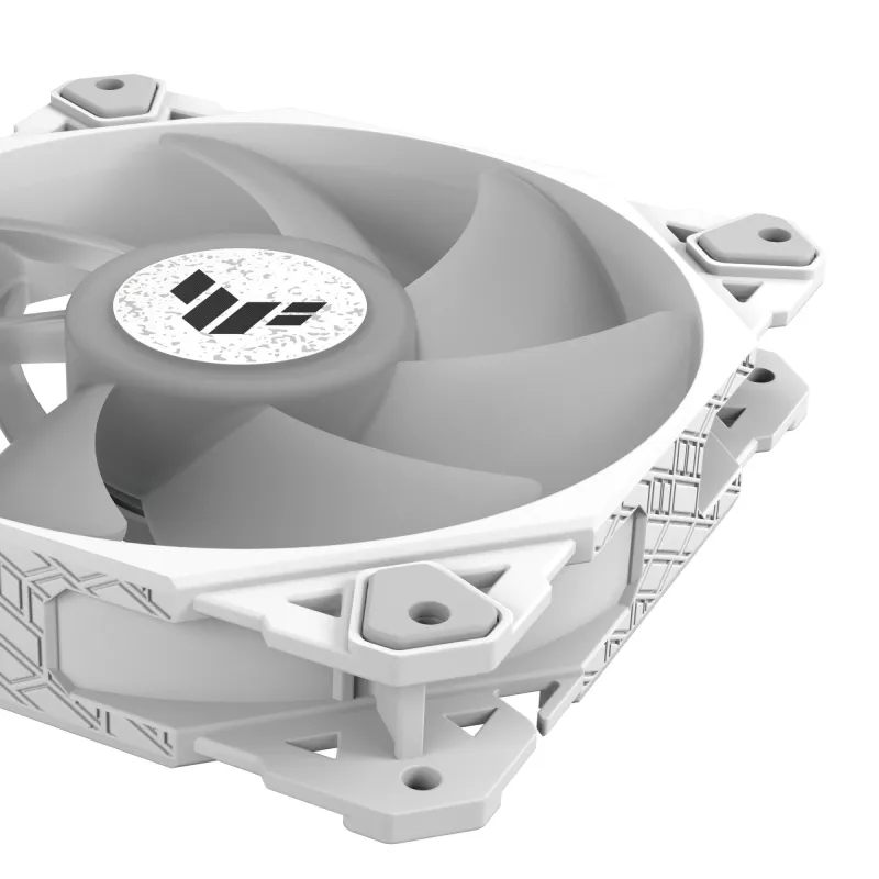 ASUS TUF GAMING TF120 ARGB Valge EDITION Arvutikorpus Õhkjahuti 12 cm 1 tk