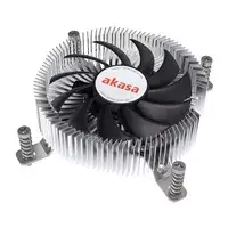 Protsessorijahuti Akasa Al LGA1700 Thin Mini-ITX jaoks — madalprofiiliga alumiiniumradiaator