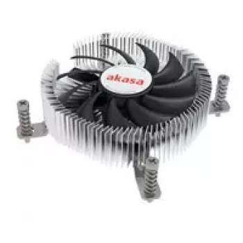 Protsessorijahuti Akasa Al LGA1700 Thin Mini-ITX jaoks — madalprofiiliga alumiiniumradiaator