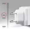 Axagon ACU-QC19W seinadapter 1x QC3.0/AFC/FCP/SMART 19W valge