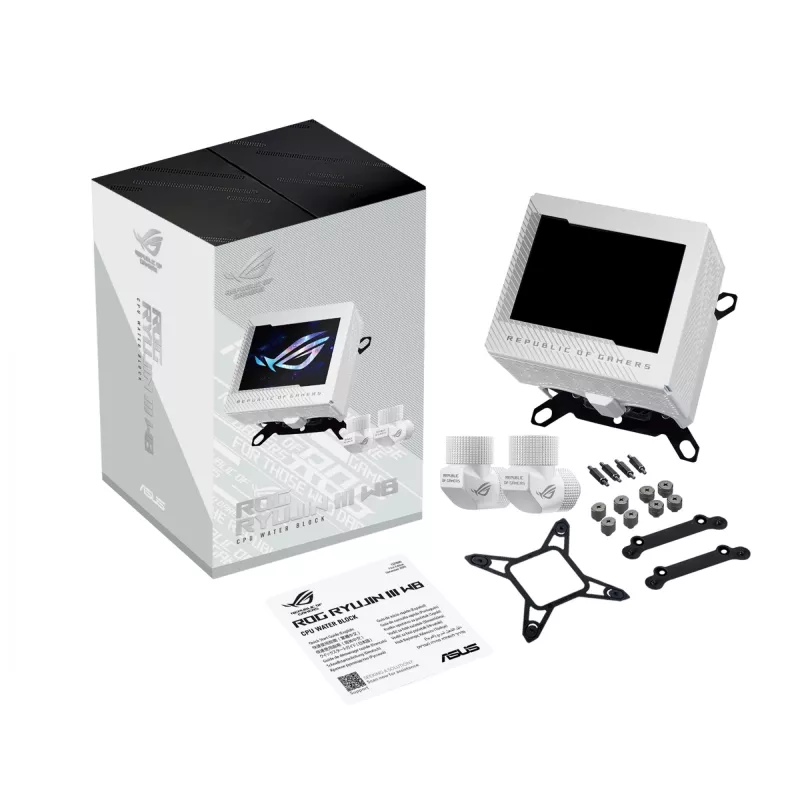 ASUS ROG RYUJIN III WB Valge Edition veeblokk