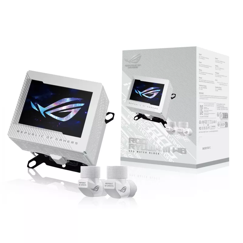 ASUS ROG RYUJIN III WB Valge Edition veeblokk