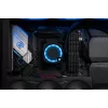 Vedelikjahuti EK Water Blocks Nucleus AIO CR360 Lux D-RGB 12 cm Must