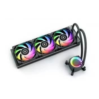 Vedelikjahuti EK Water Blocks Nucleus AIO CR360 Lux D-RGB 12 cm Must