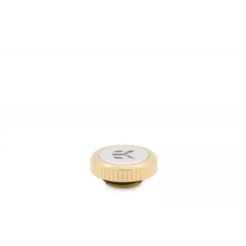 Liitmik EK Water Blocks messing kuldne 5,5 mm kõrgus 2,3 cm läbimõõt