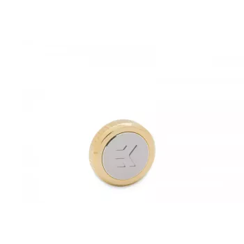 Liitmik EK Water Blocks messing kuldne 5,5 mm kõrgus 2,3 cm läbimõõt