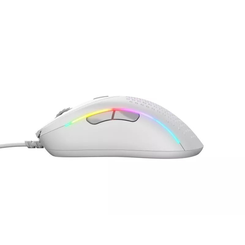 Glorious Gaming Glorious Model D 2 Wired - Matt valge, paremakäeline, optiline, USB Type-A, 26000 DPI, valge