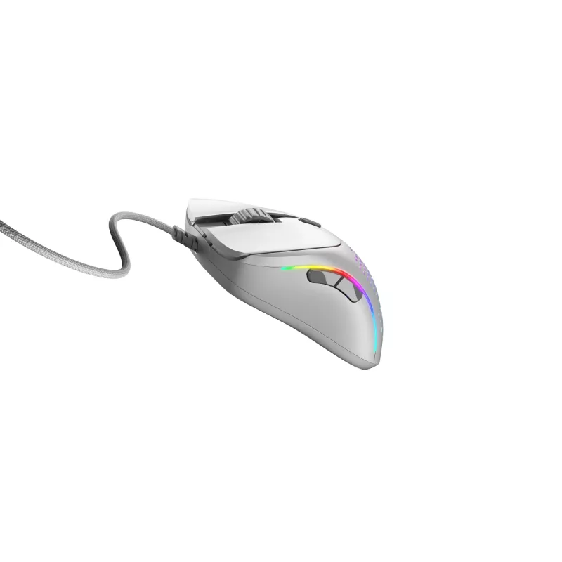 Glorious Gaming Glorious Model D 2 Wired - Matt valge, paremakäeline, optiline, USB Type-A, 26000 DPI, valge