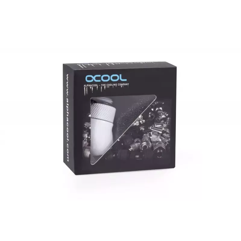 Kinnituskomplekt Alphacool Eiszapfen nurgaadapter 45° pööratav G1/4
