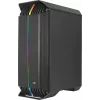 Aerocool GLADIATOR DUO ATX-mängukorpus 3x ARGB 12 cm ventilaatorit, miditorn, arvuti, must, ATX, micro ATX, Mini-ITX, ABS, SPCC, mängimine