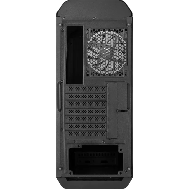 Aerocool GLADIATOR DUO ATX-mängukorpus 3x ARGB 12 cm ventilaatorit, miditorn, arvuti, must, ATX, micro ATX, Mini-ITX, ABS, SPCC, mängimine