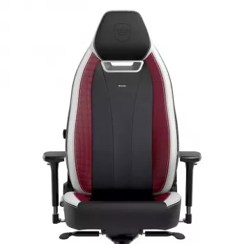Mängutool noblechairs LEGEND polsterdatud istmega Must Punane Valge 150 kg
