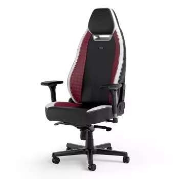 Mängutool noblechairs LEGEND polsterdatud istmega Must Punane Valge 150 kg
