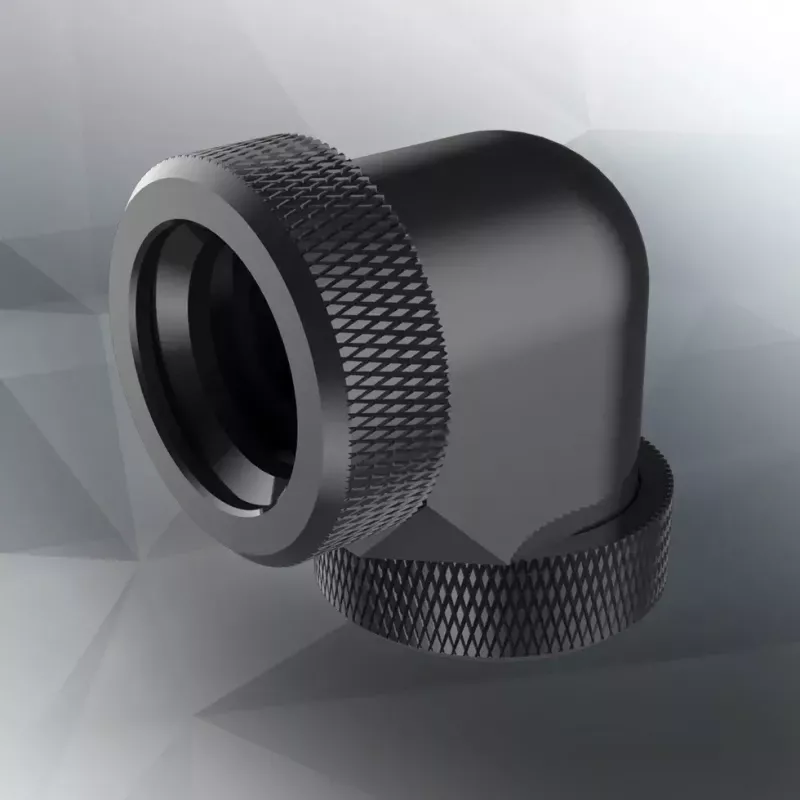 Liitmik RAIJINTEK PELIAS messingust must 23 mm x 23 mm x 33 mm