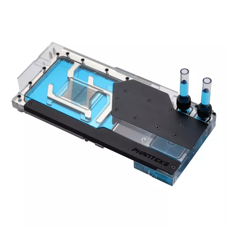 Water block + Backplate Phanteks Glacier G40 Acrylic Copper Must Transparent