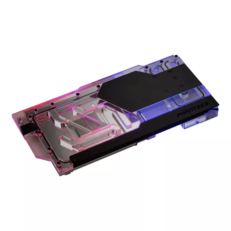 Water block + Backplate Phanteks Glacier G40 Acrylic Copper Must Transparent