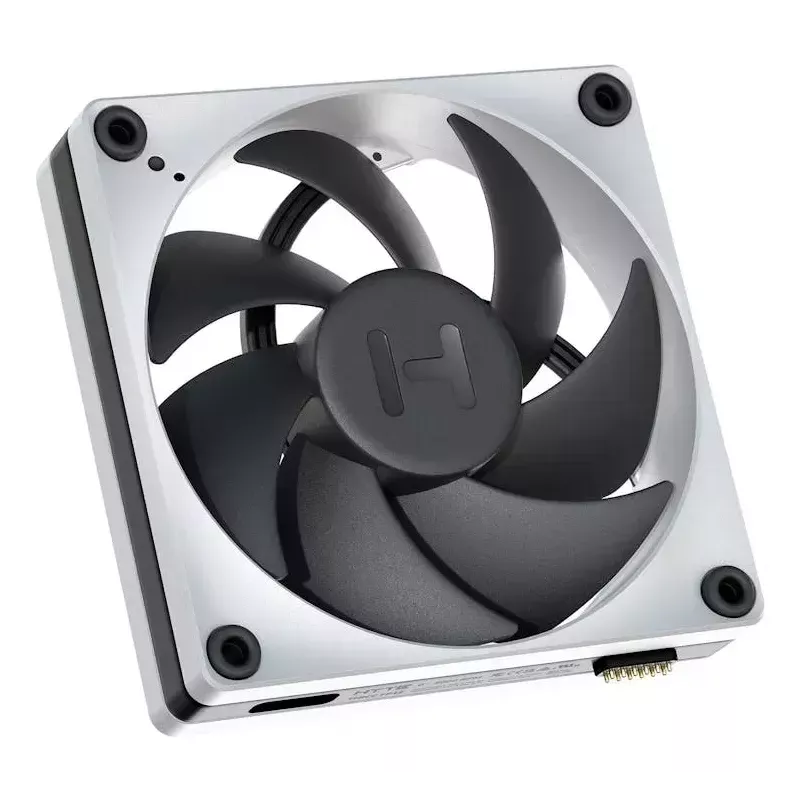 Ventilaator HYTE THICC FP12 12 cm Must Valge 3000 RPM