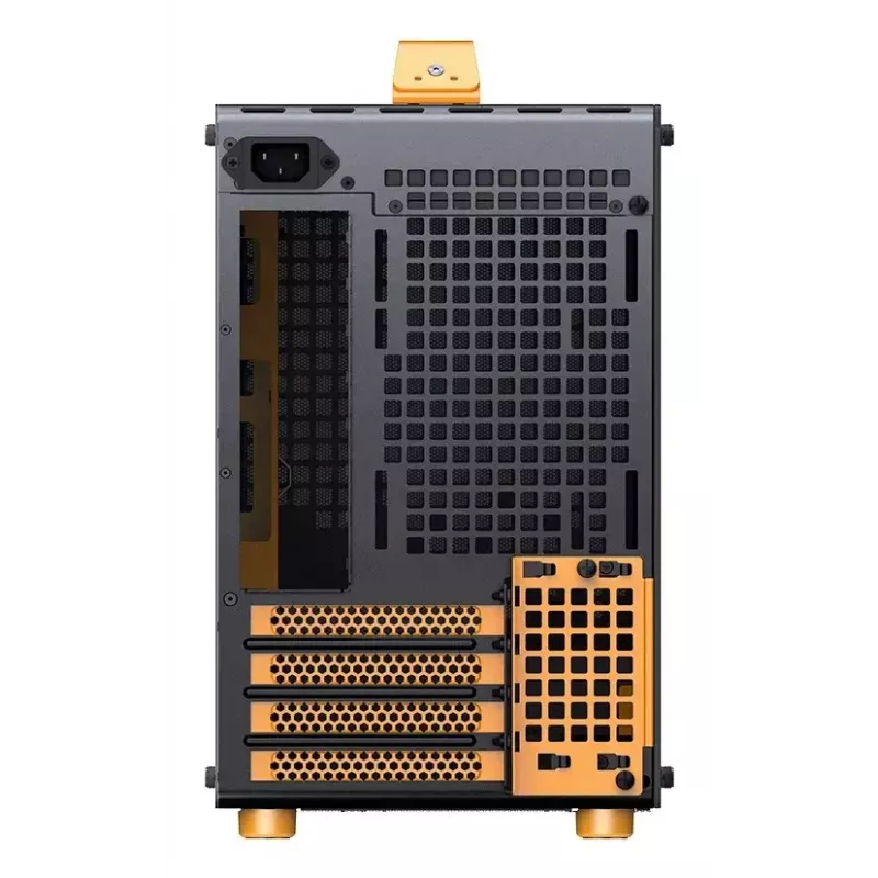 Arvutikorpus JONSPLUS MATX Handle Case Z20 - Must-Oranž