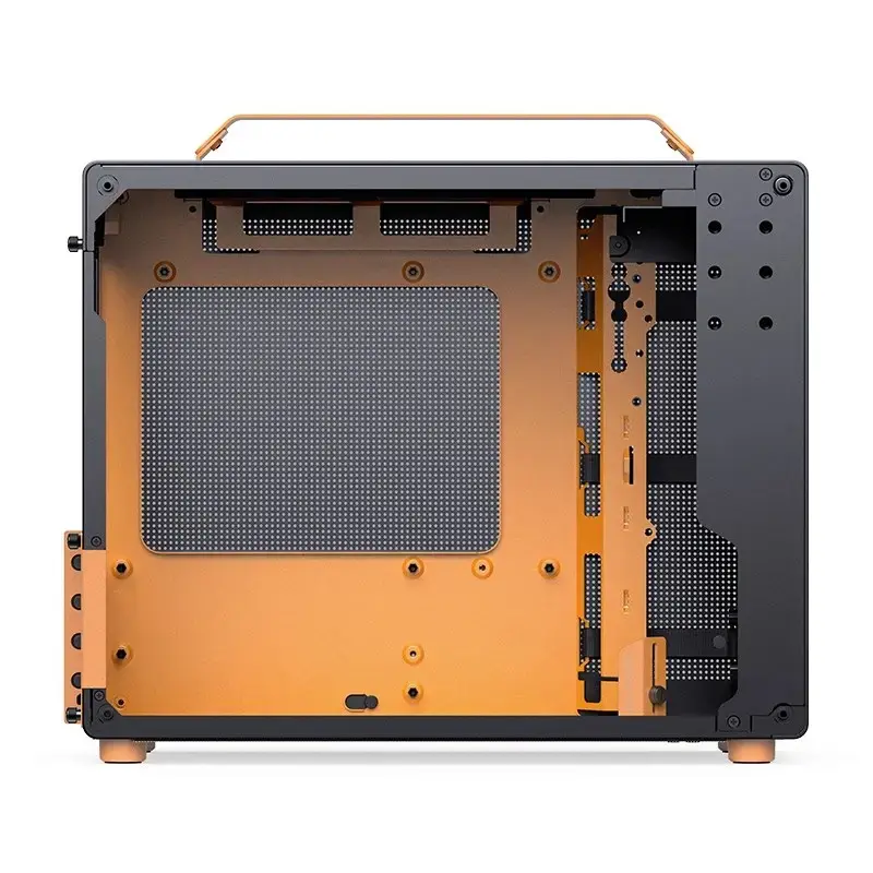 Arvutikorpus JONSPLUS MATX Handle Case Z20 - Must-Oranž
