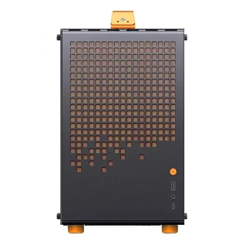 Arvutikorpus JONSPLUS MATX Handle Case Z20 - Must-Oranž
