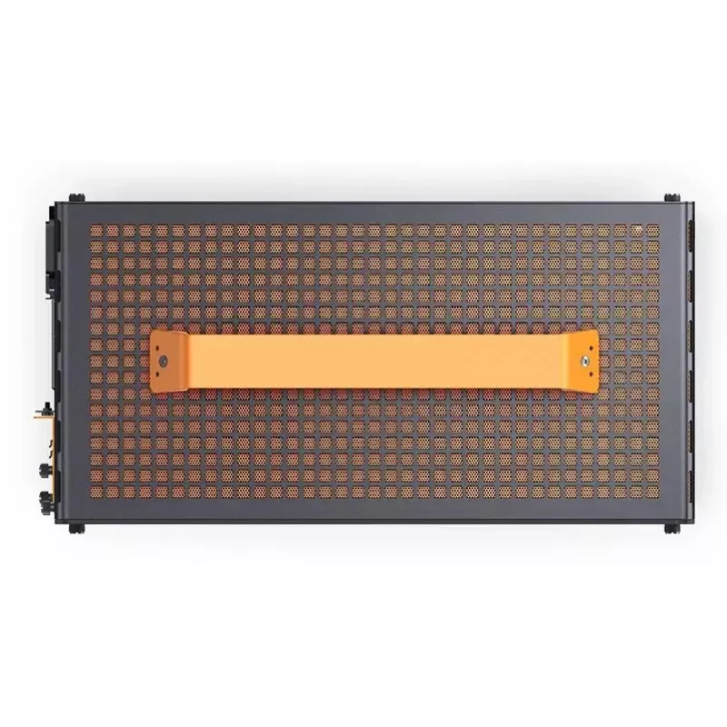 Arvutikorpus JONSPLUS MATX Handle Case Z20 - Must-Oranž
