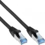 InLine paigakaabel S/FTP PiMF Cat.6A halogeenivaba 500MHz must 0,5m