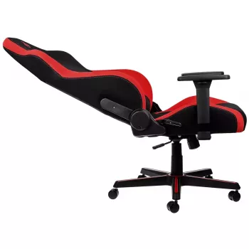 Mängutool Nitro Concepts S300 riidest istmega, reguleeritav kõrgus 128–140 cm, seljatoe laius 56 cm, riidest iste (must/punane)