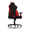 Mängutool Nitro Concepts S300 riidest istmega, reguleeritav kõrgus 128–140 cm, seljatoe laius 56 cm, riidest iste (must/punane)