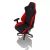 Mängutool Nitro Concepts S300 riidest istmega, reguleeritav kõrgus 128–140 cm, seljatoe laius 56 cm, riidest iste (must/punane)
