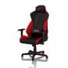 Mängutool Nitro Concepts S300 riidest istmega, reguleeritav kõrgus 128–140 cm, seljatoe laius 56 cm, riidest iste (must/punane)