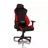 Mängutool Nitro Concepts S300 riidest istmega, reguleeritav kõrgus 128–140 cm, seljatoe laius 56 cm, riidest iste (must/punane)