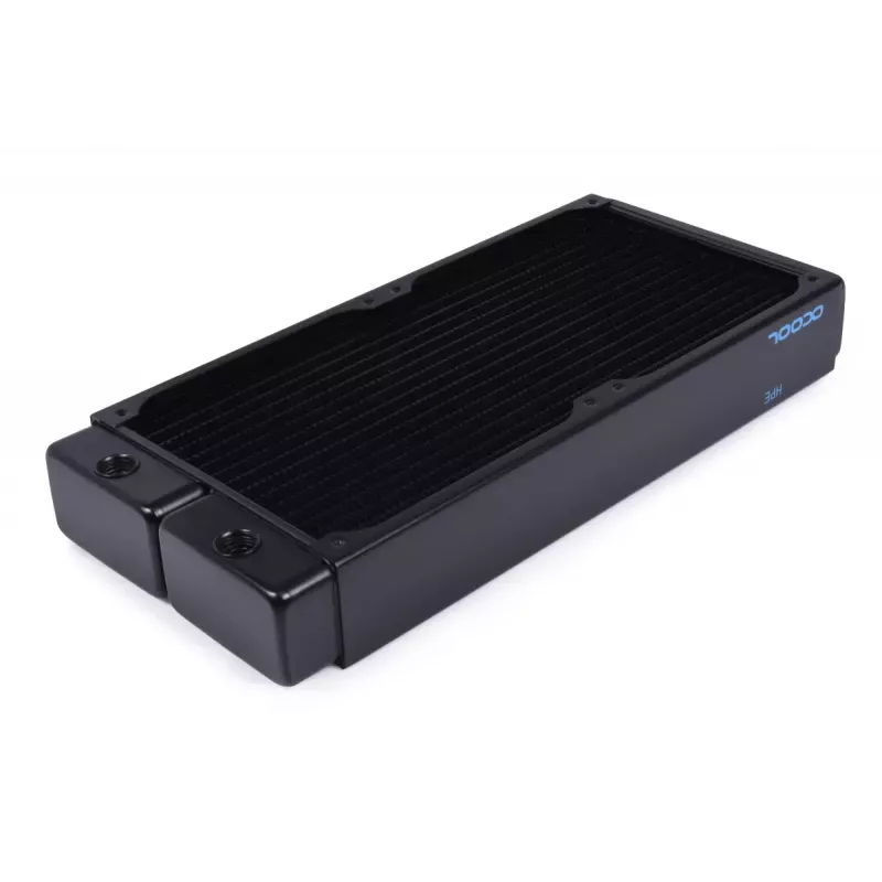 Radiaator Alphacool 14441 messing vask teras must 144mm 314.5mm 45mm