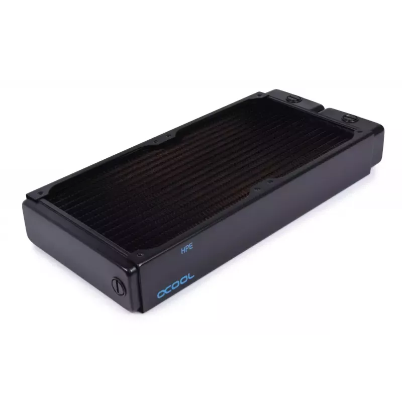 Radiaator Alphacool 14441 messing vask teras must 144mm 314.5mm 45mm