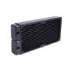 Radiaator Alphacool 14441 messing vask teras must 144mm 314.5mm 45mm
