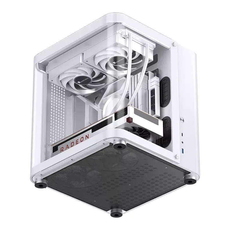 PC Case Jonsbo TK-1 2.0 Mini Tower Valge