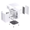 PC Case Jonsbo TK-1 2.0 Mini Tower Valge