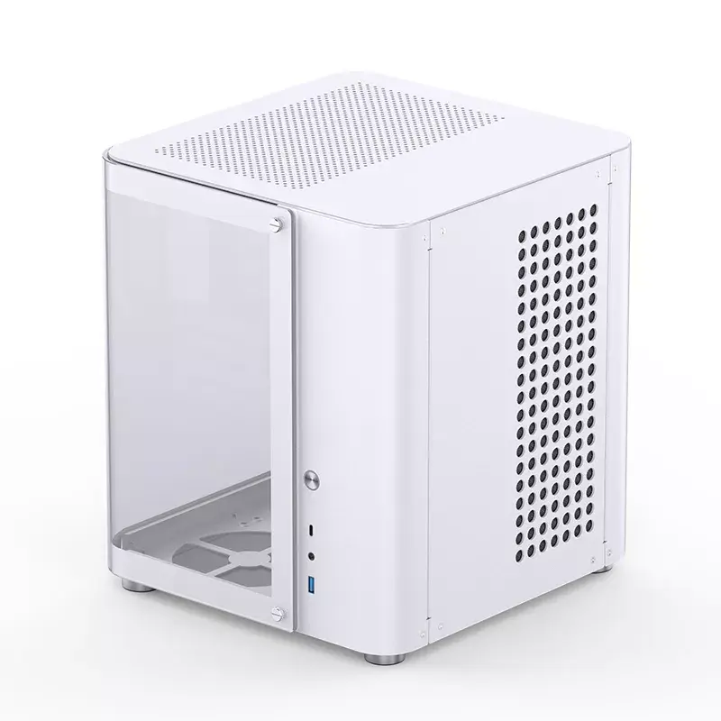 PC Case Jonsbo TK-1 2.0 Mini Tower Valge