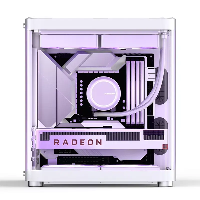 PC Case Jonsbo TK-1 2.0 Mini Tower Valge