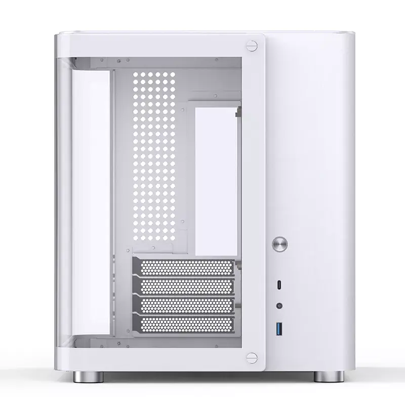 PC Case Jonsbo TK-1 2.0 Mini Tower Valge