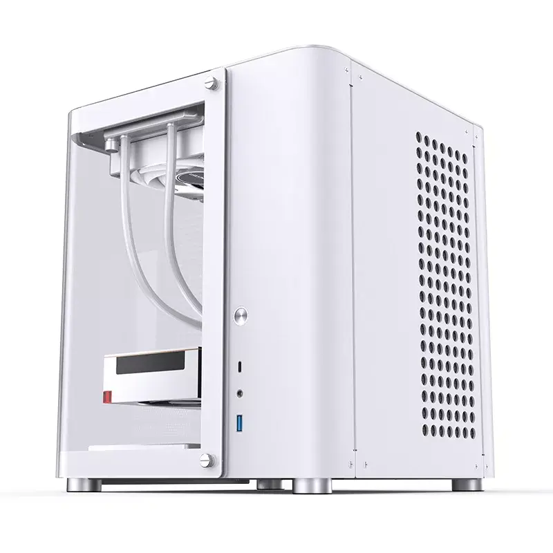 PC Case Jonsbo TK-1 2.0 Mini Tower Valge