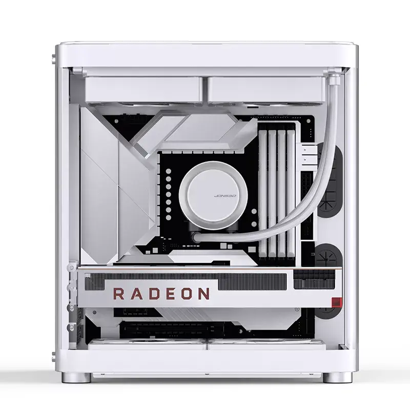 PC Case Jonsbo TK-1 2.0 Mini Tower Valge
