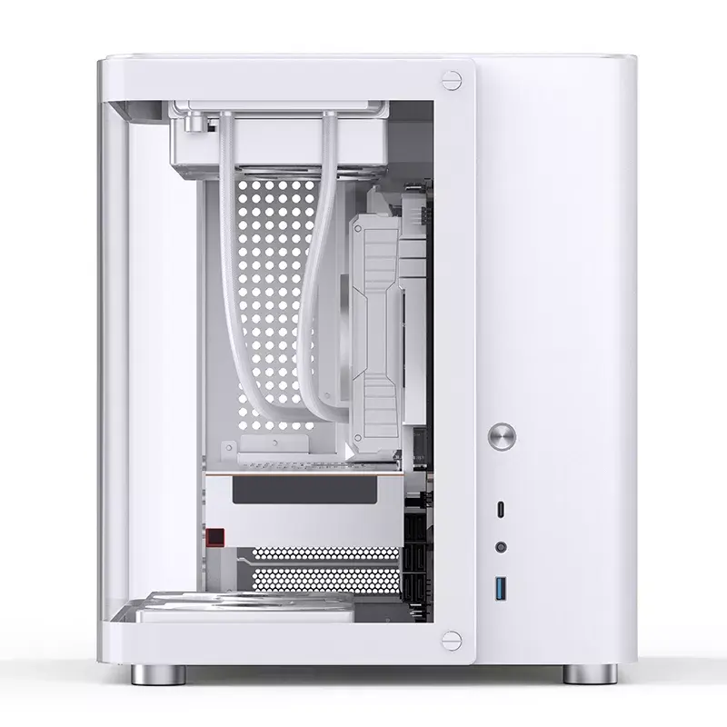PC Case Jonsbo TK-1 2.0 Mini Tower Valge