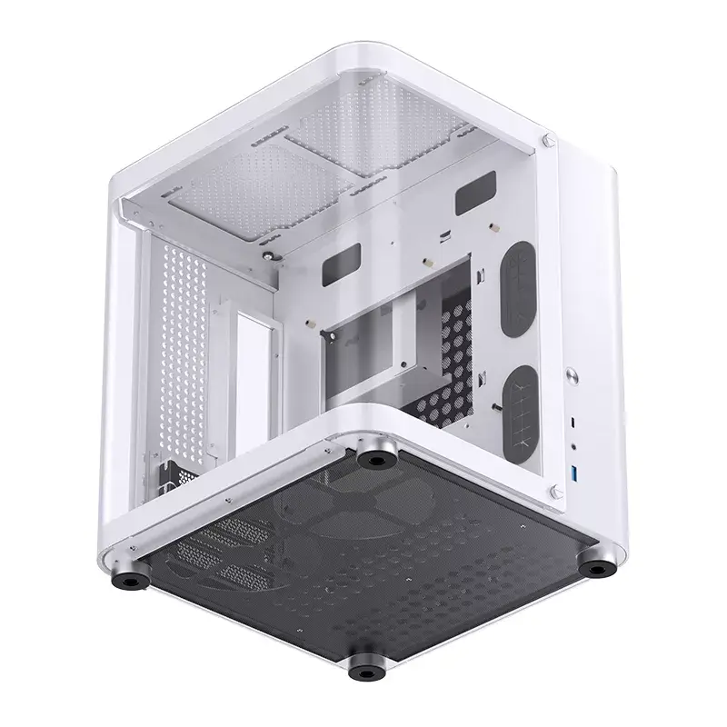 PC Case Jonsbo TK-1 2.0 Mini Tower Valge