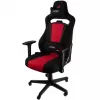 Polsterdatud iste Nitro Concepts E250 Must Red Height adjustable