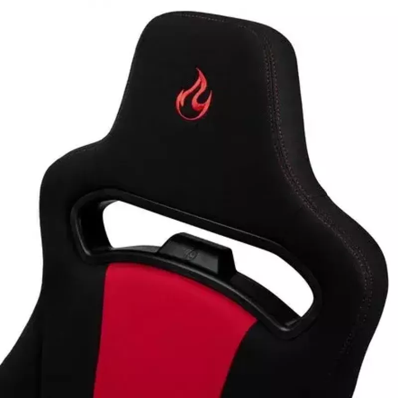 Polsterdatud iste Nitro Concepts E250 Must Red Height adjustable