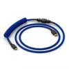 Keerdunud USB-kaabel GLORIOUS mehaanilistele klaviatuuridele, GMMK koobaltsinine GLO-KB-ACC-CBL-COIL-CBLU
