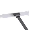 InLine PCI-pesa kronstein, USB-C USB 3.2 esipaneeli Key-A sisemine, 0,3 m