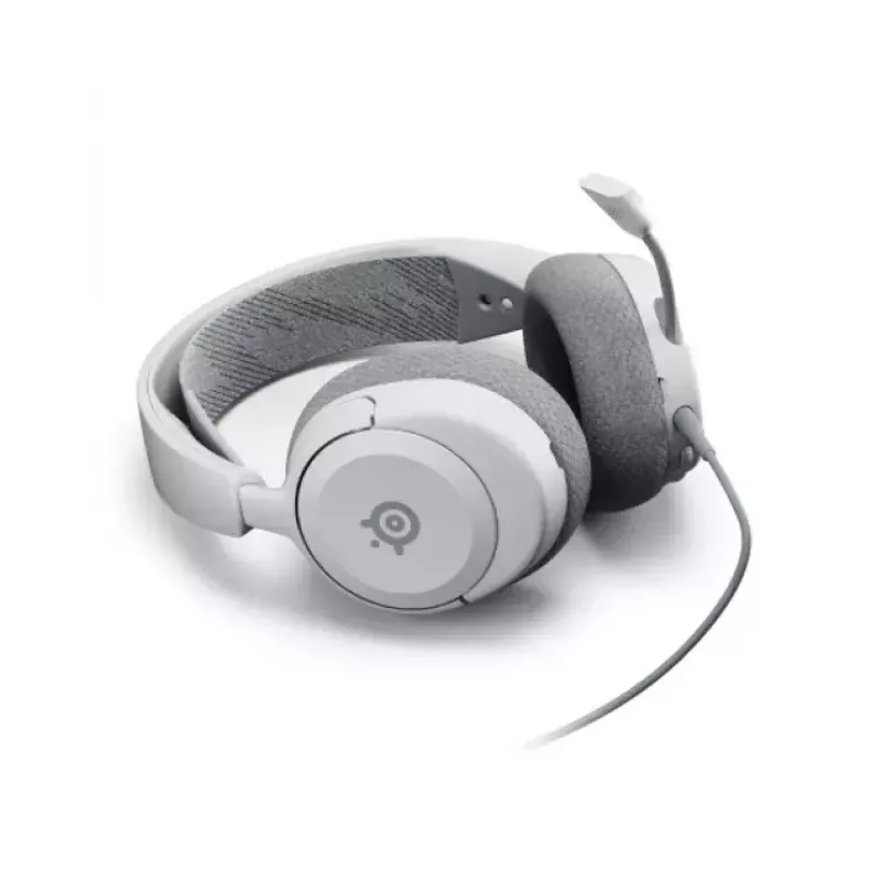 Peakomplekt STEELSERIES Arctis Nova 1 juhtmega 3,5 mm, binauraalne, valge, 1,2 m kaabel, eemaldatav, poom-mikrofon