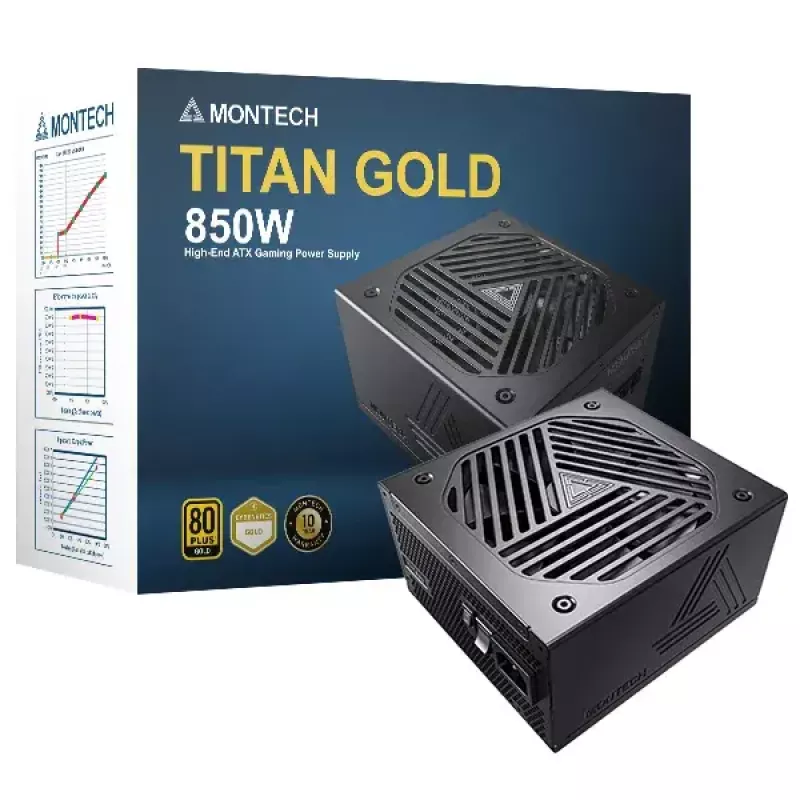 Toiteplokk Montech TITAN GOLD 850W